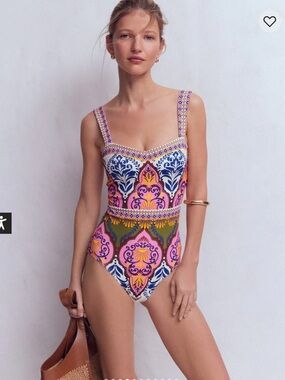 Boden Clean Sweetheart Swimsuit NWT